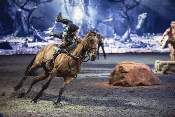 Cavalluna, horse show in the Uber Arena, Berlin, 11.01.2025
