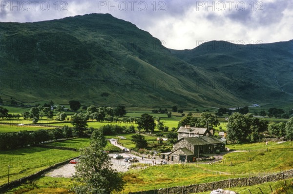 Dungeon Ghyll, Langdale Valley, Lake District, England, 1963
