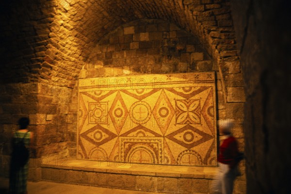 Interior of Beit Eddine, Beit ed Dine, Beiteddine Palace of Emir Bashir, Chouf, Lebanon 1998