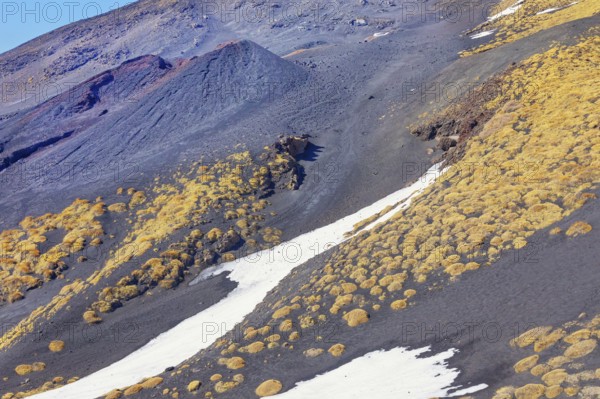Volcanic landscape, Valle del Bove, Etna, Sicily, Italy, Europe