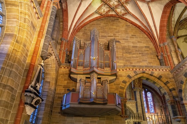 Church organ of Bremen's St Peter's Cathedral, Free Hanseatic City of Bremen, Germany, Europe