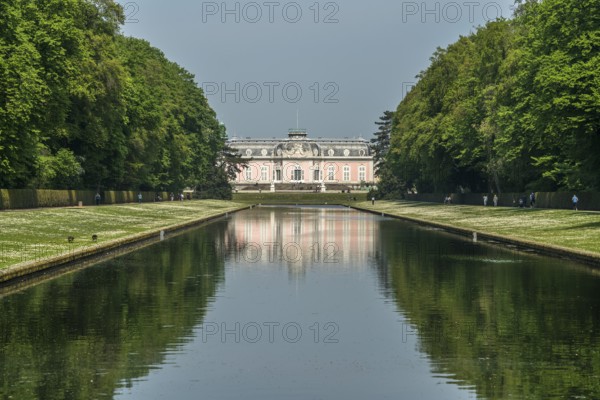 Benrath Palace, state capital Düsseldorf, North Rhine-Westphalia, Germany, Europe