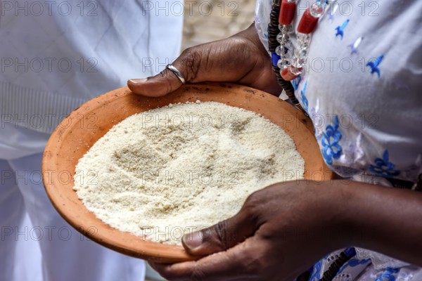 Offering to Exu, one of the many Orixas present in Umbanda and Candomble in Brazil Belo Horizonte,