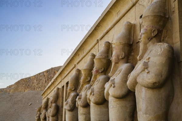 Mortuary Temple of Hatshepsut, Hatshepsut Temple, Luxor, Egypt, Africa