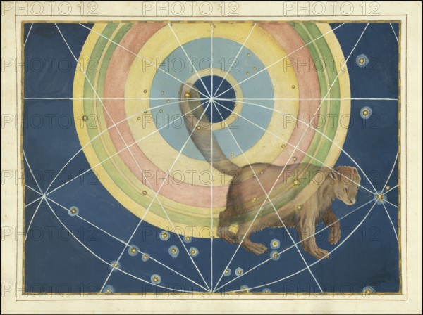 Astronomy. The Celestial Atlas, the Uranometria, Ptolemaic constellations, by Johann Bayer (1572 -