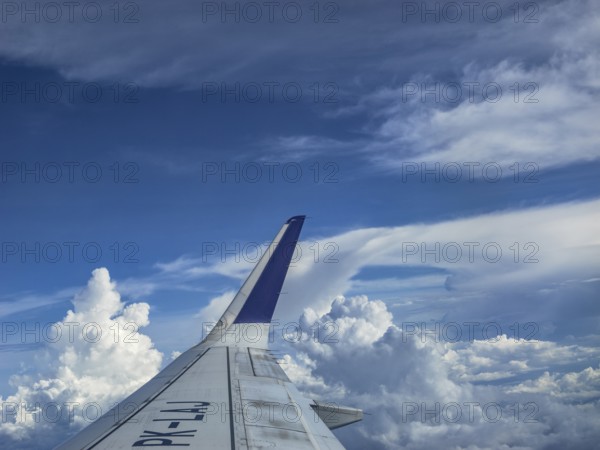 Wings above the clouds, Batik Air, Indonesia, Asia