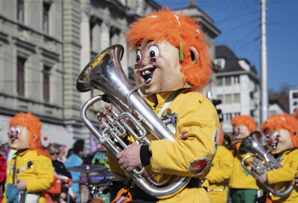Guggenmusik Pumuckl wind instrument