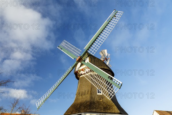Dutch windmill Selden Rüst, Norderney, Lower Saxony, Germany, Europe