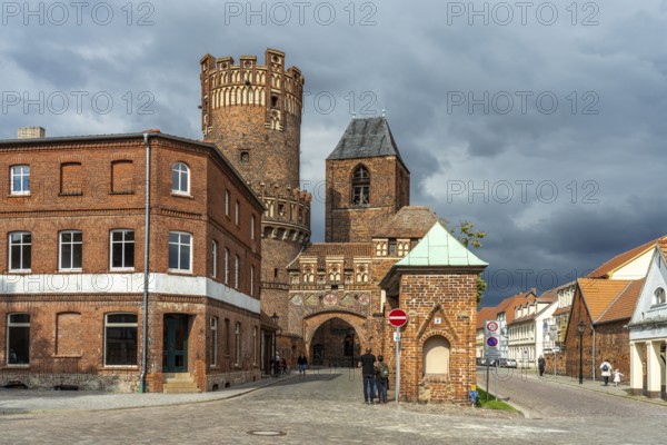 The Neustädter Tor in Tangermünde, Saxony-Anhalt, Germany, Europe