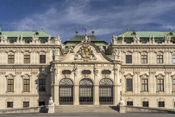 The Upper Belvedere Palace in Vienna, Austria, Europe
