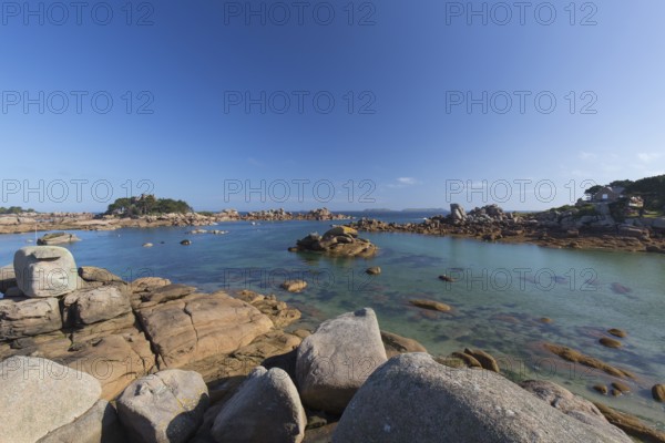 Coast of Perros-Guirec, France, Europe
