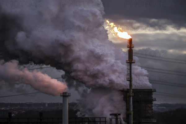 Bottrop, North Rhine-Westphalia, Germany, The Prosper coking plant is one of three operating coking