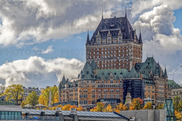 Indian summer at Château Frontenac Québec Canada