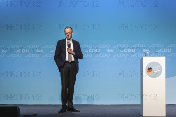 New Year's reception of the CDU with chancellor candidate Friedrich Merz in Künzelsau. The Federal