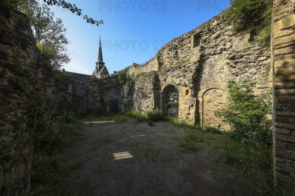 Wetter an der Ruhr, North Rhine-Westphalia, Germany - Wetter Castle in the historic old town of
