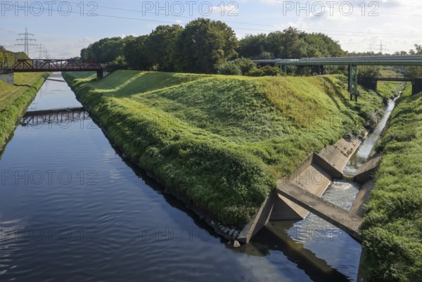 Essen, North Rhine-Westphalia, Germany - The Emscher has been completely free of wastewater since