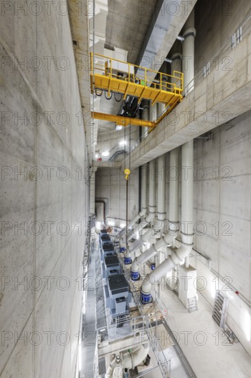 Oberhausen, Ruhr area, North Rhine-Westphalia, Germany - Emscher conversion, new Emscher AKE sewer,