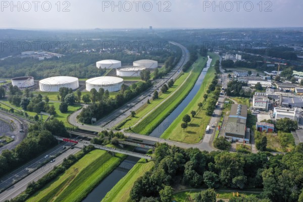 Bottrop, North Rhine-Westphalia, Germany - The Emscher has been completely free of wastewater since