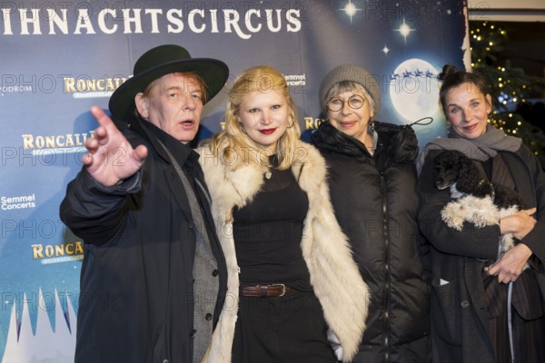Ben Becker, Lilith Maria Dörthe Becker, Monika Hansen and Meret Becker at the premiere of the 20th