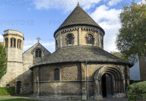 The Church of the Holy Sepulchre, known as The Round Church, Cambridge, Cambridgeshire, England, UK