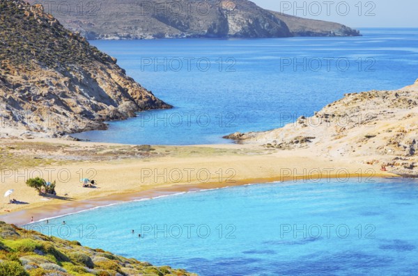 Agios Sostis beach, Serifos Island, Cyclades Islands, Greece, Europe