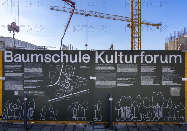 Nursery Kulturforum, open-space garden installation, Sharounplatz, Berlin, Germany, Europe
