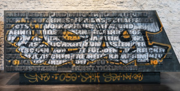 Steles of the Ernst Thälmann Memorial, Proviantmagazin Zitadelle Spandau, Exhibition Unveiled,