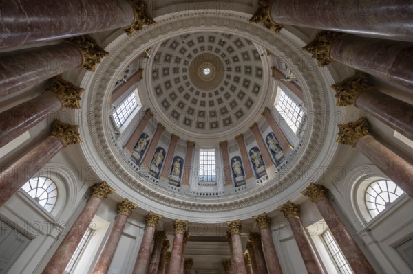 Dome of St Elisabeth's Church, construction started in 1785, completed in 1903, Nuremberg, Middle