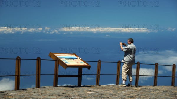 Mirador El Valle viewpoint, Parque Nacional de las Canadas del Teide, Teide National Park, UNESCO