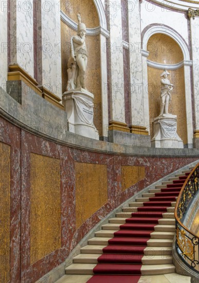Bode Museum, at the entrance to the exhibition rooms, Berlin, Germany, Europe