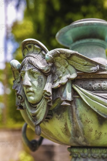 Historic cemetery, Tour, Memorial Louis Ernst Laiblin 1817 to 1892 and Louis Laiblin 1861 to 1927,