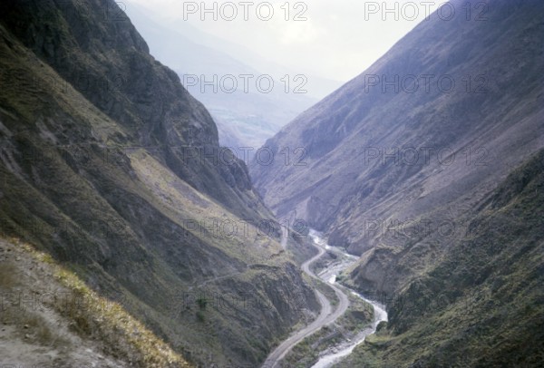 Railway line Guayaquil Riobamba, Ecuador, South America, 1962, South America