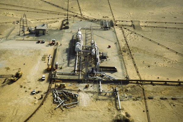 Oil industry in the Ras Tanura area, Saudi Arabia, 1979, Asia