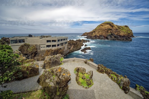 Natural swimming pools in volcanic rock, Cachalote restaurant, lava pools, natural swimming pools,