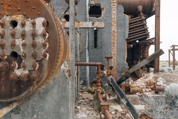 Abandoned Swift factory, The Swift refrigerator in Puerto San Julián, Puerto San Julián, Santa Cruz