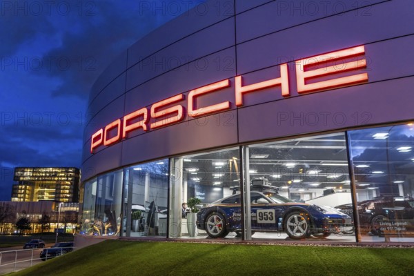 Porsche Centre Essen, car dealership, showroom, Essen North Rhine-Westphalia, Germany, Europe