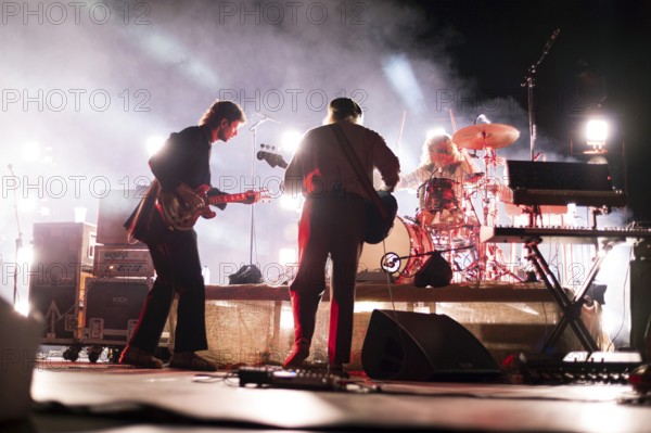 Jökull Júlíusson (singer), Daníel Ægir Kristjánsson (bassist) and Davíð Antonsson (drummer) from