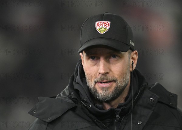 Coach Sebastian Hoeneß VfB Stuttgart Portrait MHPArena, MHP Arena Stuttgart, Baden-Württemberg,
