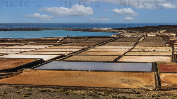 2016, Lanzarote, Salinas de Janubio, ESP, Spain, Canary Islands, Canary Islands, Atlantic Ocean,