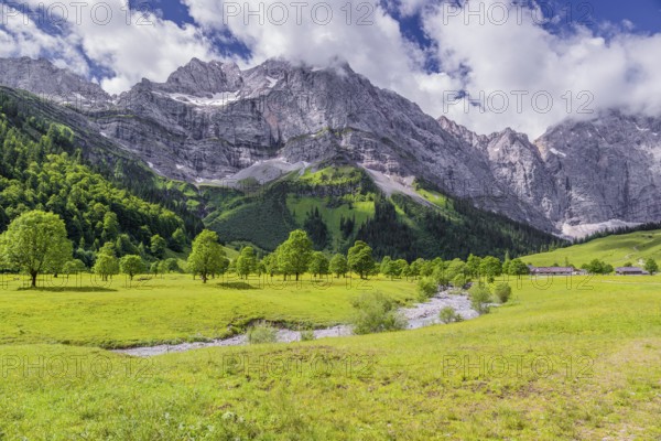 Enger-Grund creek, Eng valley, Tyrol, Austria, Europe