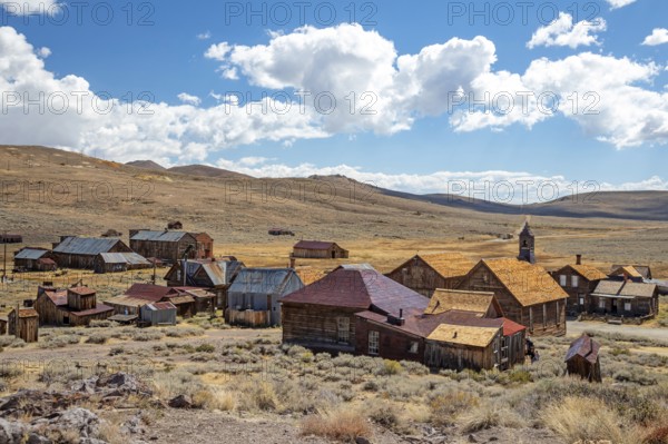 Bodie, California - Bodie State Historic Park. The park preserves the remains of a gold mining town