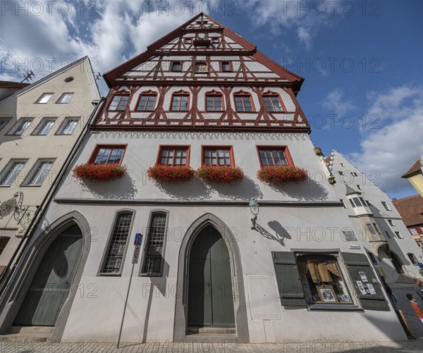 Former dance house with bread house, now municipal administration building, built in 1443,