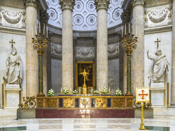 Basilica Reale Pontificia San Francesco da Paola, Naples, Campania, Italy, Europe