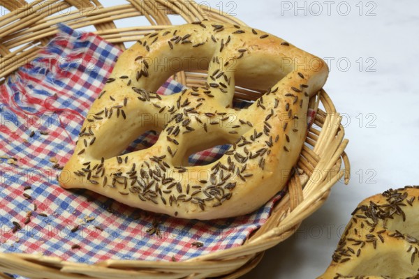 Fastenwähe, pretzel pastry from Basel, Switzerland, Europe