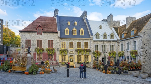 Autumn Place Royale Old Town Quebéc Canada