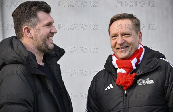 Managing Director Sport Andreas Schicker TSG 1899 Hoffenheim in discussion with Managing Director