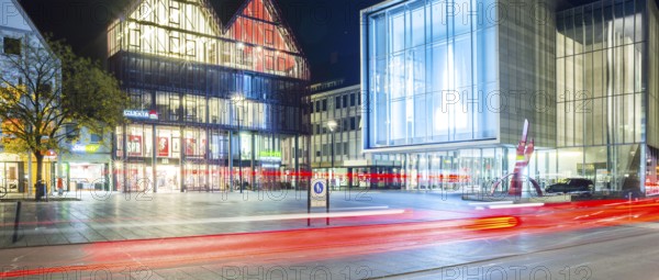 Kunsthalle Weishaupt, Hans-und-Sophie-Scholl-Platz, Ulm, Swabian Alb, Baden-Wuerttemberg, Germany,