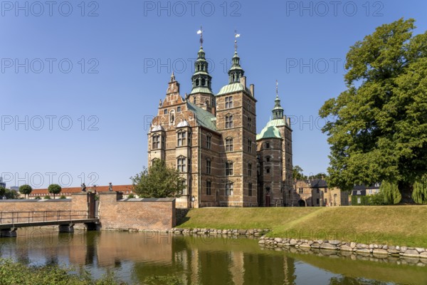 Rosenborg Castle in Copenhagen, Denmark, Europe
