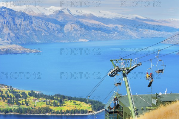 Skyline gondola, Queenstown, South Island, New Zealand, Oceania
