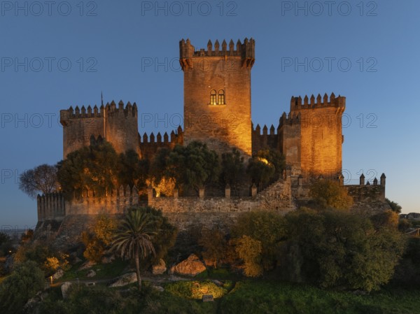 The impressive eighth-century Moorish castle of Almodóvar del Río perches high above the
